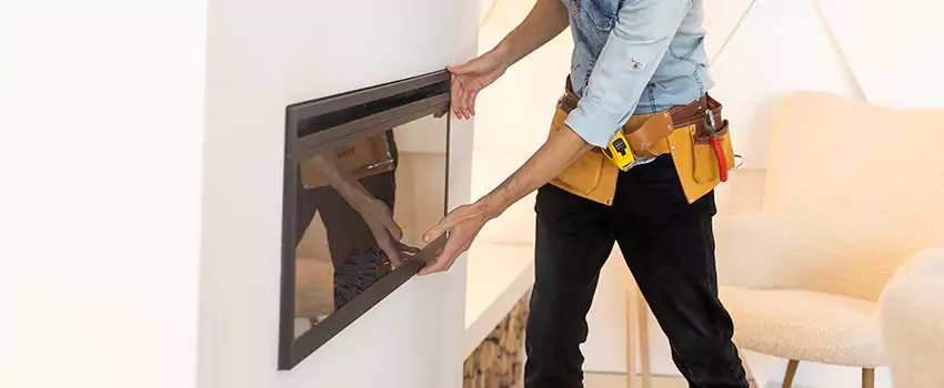 Metal Fireplace Installation in Beavercreek, Ohio