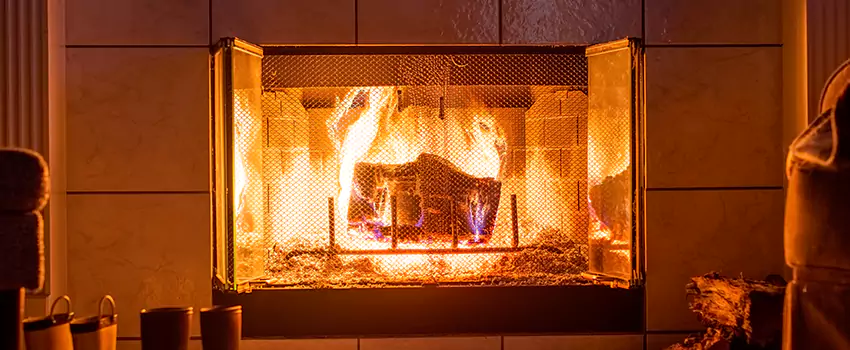 Mendota Hearth Landscape Fireplace Installation in Beavercreek, Ohio