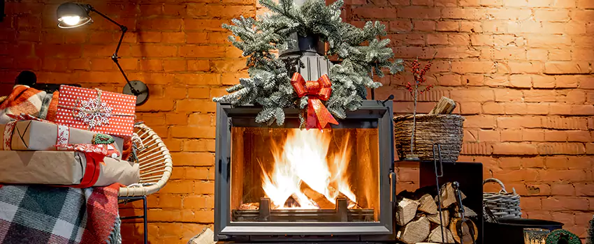 Travis Industries Linear Gas Fireplace Installation in Beavercreek, Ohio
