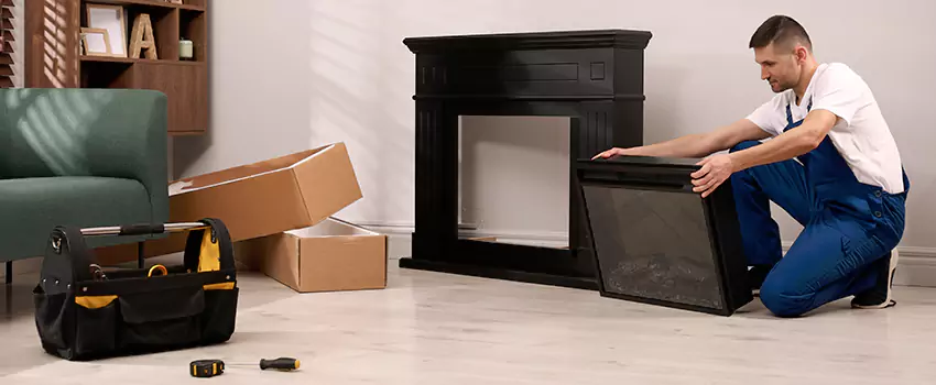 Old Rusted Metal Fireplace Repair And Replacement in Beavercreek, OH